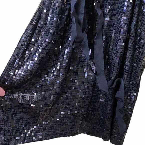 Karen Kane Black Sequined Dress Size Small - Picture 2 of 8